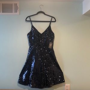Sequin Mini Dress